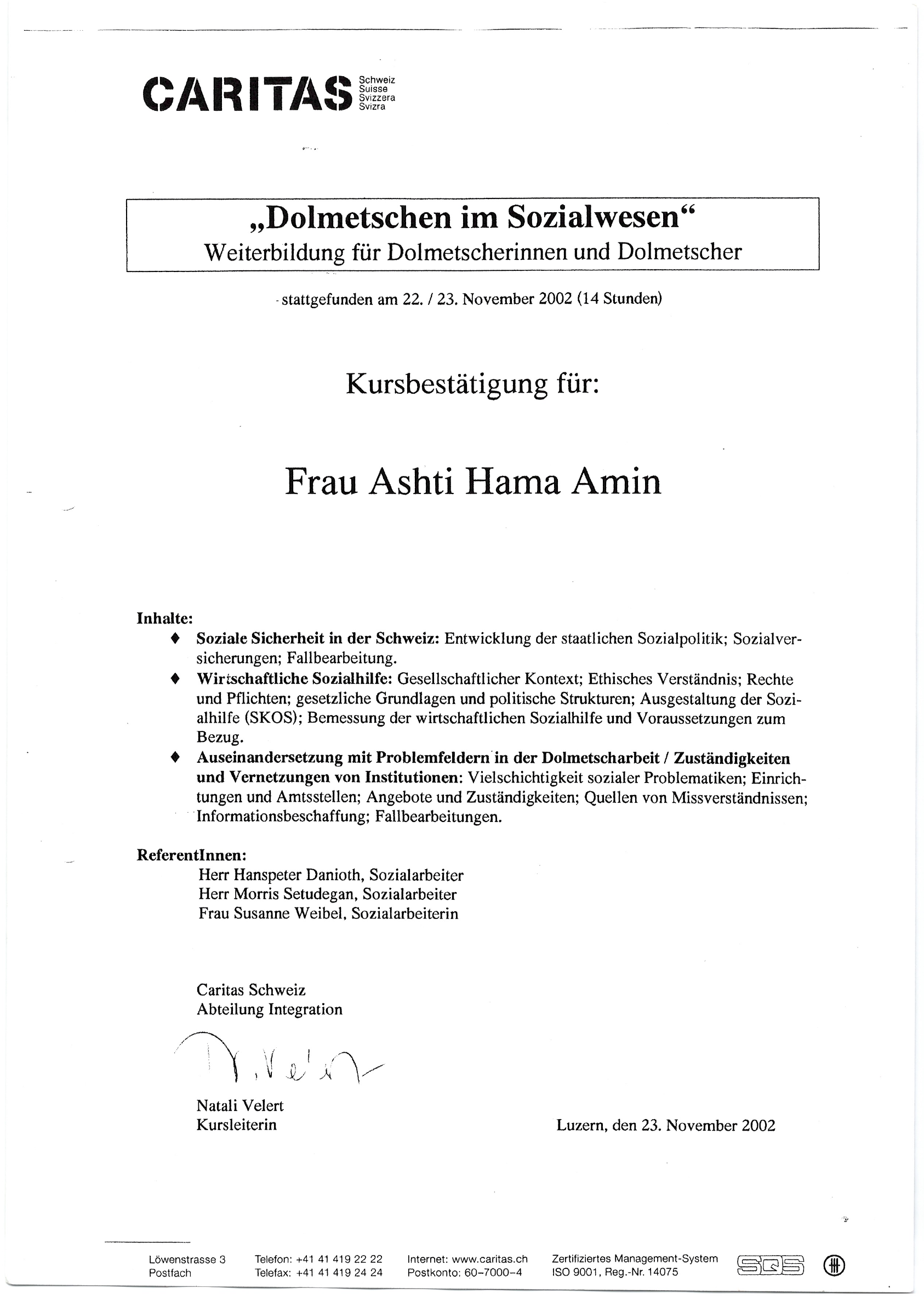 Caritas Dolmetschen 3